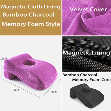 Memory Foam Nap Pillow For Travel Headrest Neck Support Office Rest Lunch Break Pillow Orthopedic