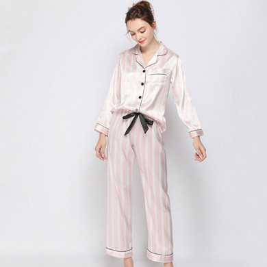 Thin Silk Pajamas