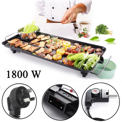 Electric Indoor Barbecue Grill Pan