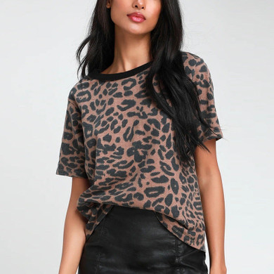 Leopard Print T-shirt