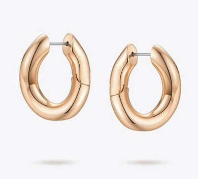 Punk Link Hoop Earrings