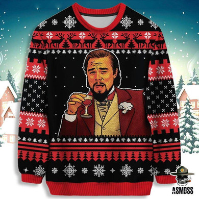 Funny Ugly Christmas Sweater Sweatshirt 3D Printed