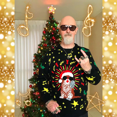 Christmas Gifts 3D Printed Rocking Cat Christmas Sweatshirt Sweater