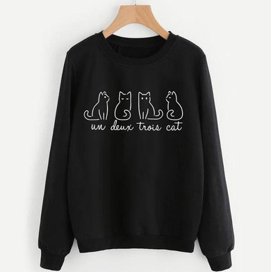 Un Deux Trois Cat Shirt