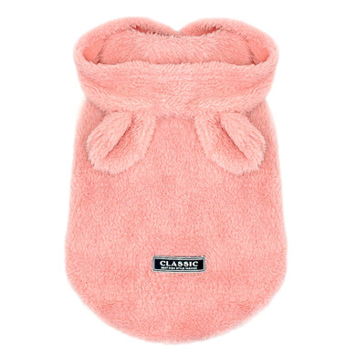 Cat Clothes Costume For Pet Hoodies Cute Rabbit Fleece Warm Jacket