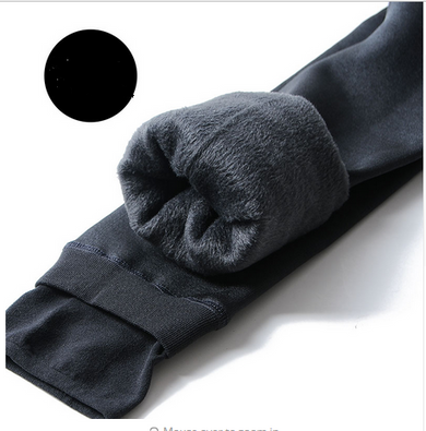 Thick Pearl Warm Fleece Leggings