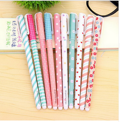 10 pcs Cute Cartoon Colorful Gel Pen Set Offer