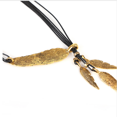 Feather Necklace Pendant Offer