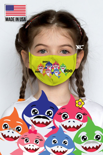 Baby Shark Kids Face Mask