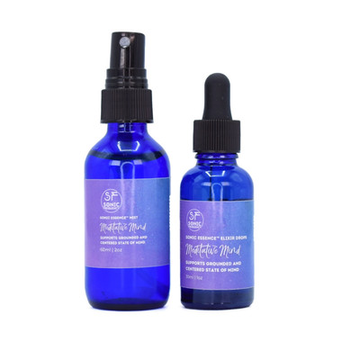 Meditative Mind | Sonic Essence™ Elixir & Mist Duo