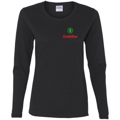 CREDITRISE Ladies' Cotton LS T-Shirt