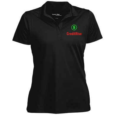 CREDITRISE Women's Micropique Tag-Free Flat-Knit Collar Polo