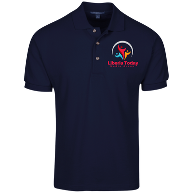 Liberia Today Media Pique Knit Polo