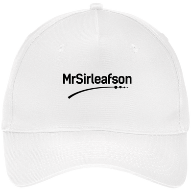 MrSirleafson Five Panel Twill Cap