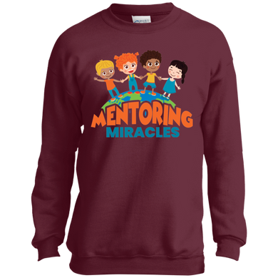 Mentoring Miracles Crewneck Youth Sweatshirt