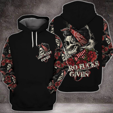 Rose Skull Hoodie