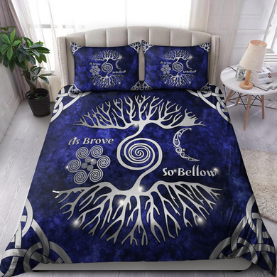 Tree Of Life As Brove So Below Bedding Set