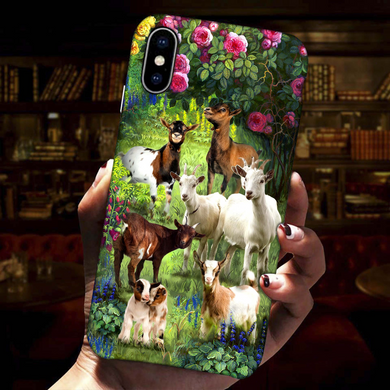 Goat Roses Goat Lover Phone Case