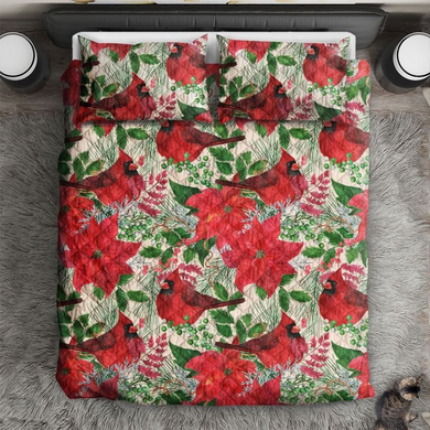 Cardinal Birds Collection Garish Bedding Set