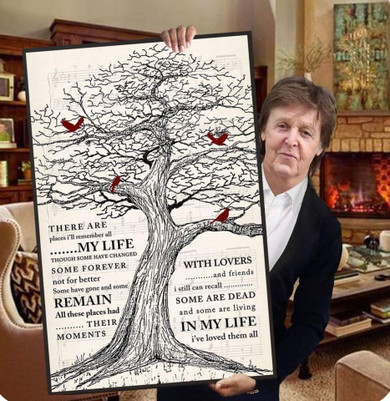 Cardinal Remember Quote In My Life I Love Them All Wall Art Poster