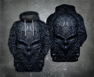 Skull Art 3D Hoodie