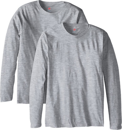 Hanes Men's Long-Sleeve Premium T-Shirt (Pack of 2)