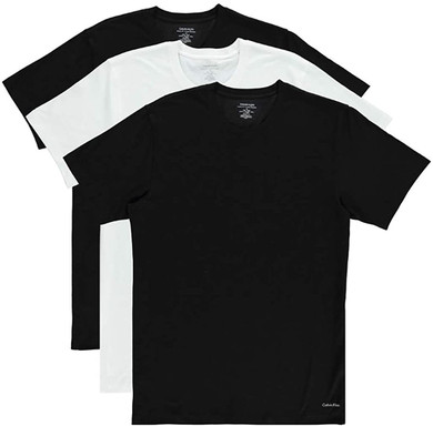 Calvin Klein Men's Cotton Classics Crew Neck Multipack Shirt
