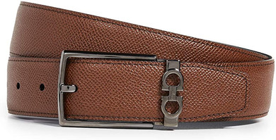 Salvatore Ferragamo Men's Classic Buckle Reversible Belt