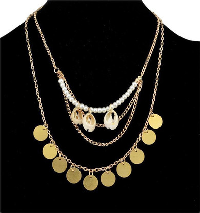 Multi Layer Bohemia Coin Tassels Necklaces Accessories Multi Layer Bohemia Coin Tassels Necklaces Accessories