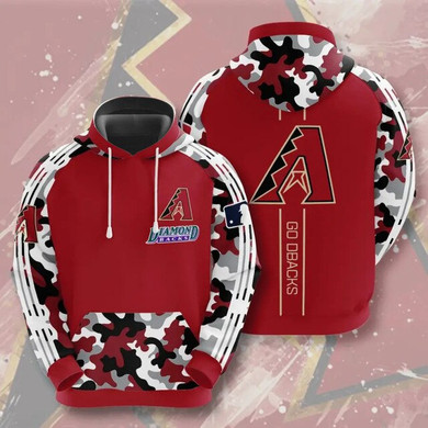 Arizona Diamondbacks Casual Camouflage Hoodie