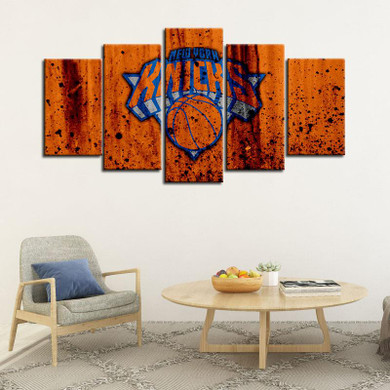 New York Knicks Rough Look Canvas