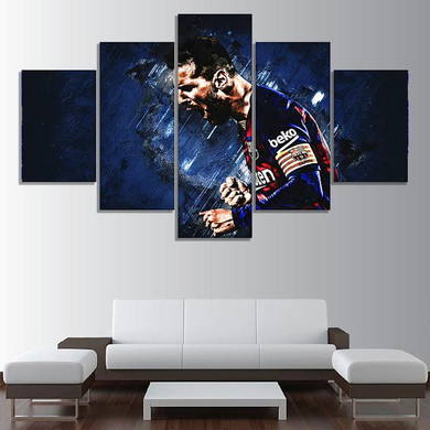 Lionel Messi FC Barcelona Wall Art Canvas 6