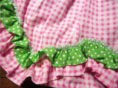 New 2016 Summer Dog Clothes Dog Dress Cute Watermelon Princess
