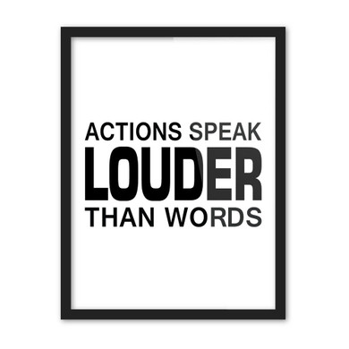 Modern Minimalist Black White Motivational Typography Quote A4 Poster Print Wall Art Living Room Decor Canvas Painting