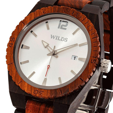 Ebony & Rose Wooden Watch