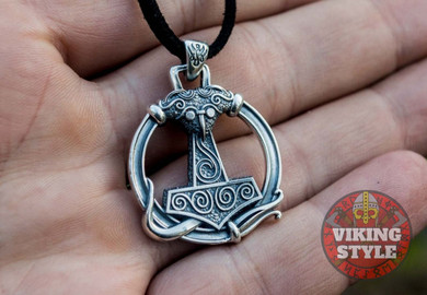 Mjölnir Pendant - Erikstorp, 925 Silver
