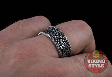 Norse Ring VI - 925 Silver