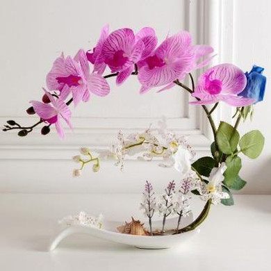 Artificial Butterfly Orchid Flowers Set Artificial Butterfly Orchid Flowers Set