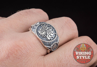 Sleipnir Ring - Triqueta, 925 Silver