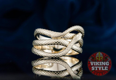 Jörmungandr Ring - Gold