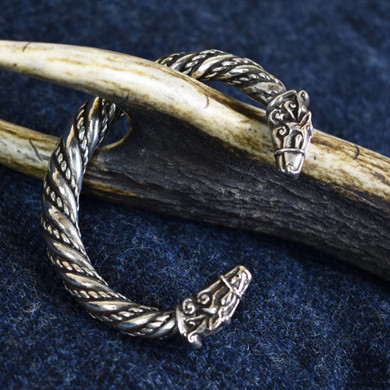 Large Silver Sleipnir Bracelet