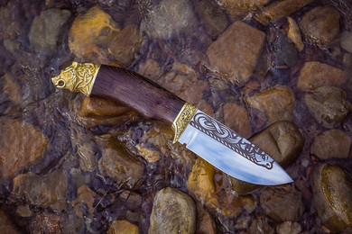 Handmade Viking Knife - Bear