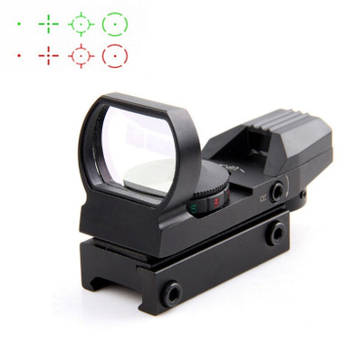 20mm Rail Riflescope Holographic Red Dot Sight Reflex 4 Reticle