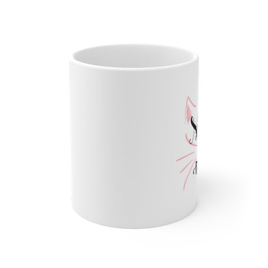 It's Meow or Never, Funny Cat Mug 11oz