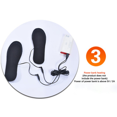 USB Electric Heating Foot Warmer Pad for Back Pain