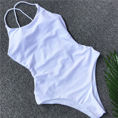 Sexy Bandage One-piece Swimsuit