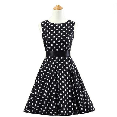Sissy Elsa Polka Dot Dress