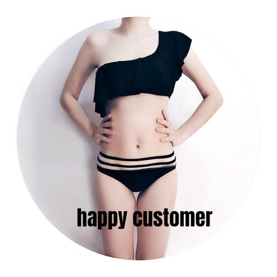 2019 New One Shoulder Sexy Brazilian Swimsuit