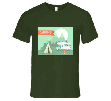 Camping  T Shirt