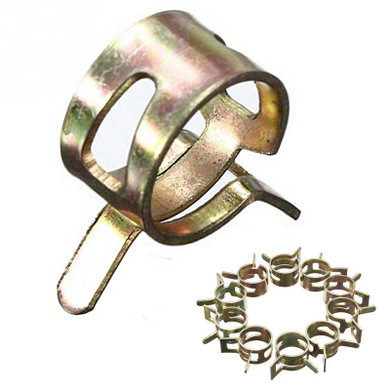 10Pcs Spring Band Fuel Hose Clips Silicone Pipe Clamp 6mm 7mm 8mm 9mm 10mm 11mm 12mm 13mm 14mm 15mm